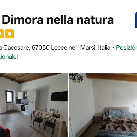 La Dimora Nella Natura Apartamento Lecce nei Marsi